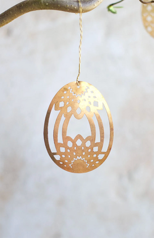 Dekoration ägg ornament, No 3