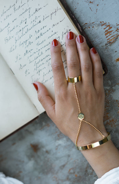 Nakama armband, guld