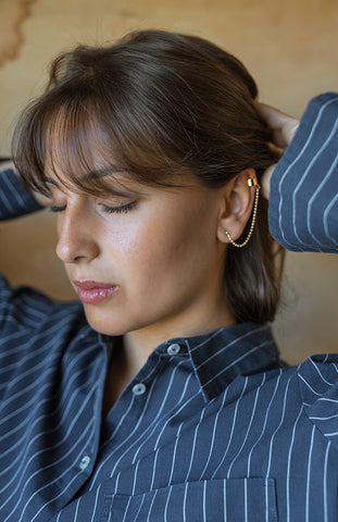 Issho Earcuff Guld, Shimai av Katrin Bååth