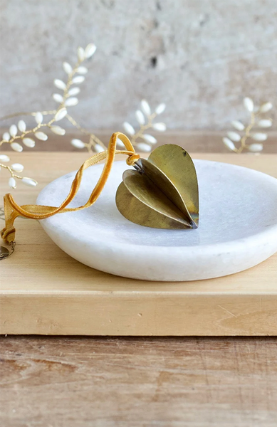 Juldekoration 3D-hjärta