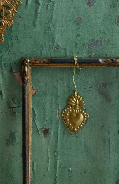 Juldekoration litet hjärta