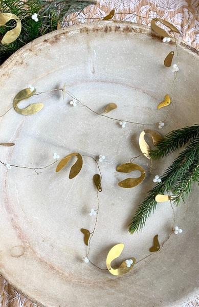 Mistelgirlang i mässing