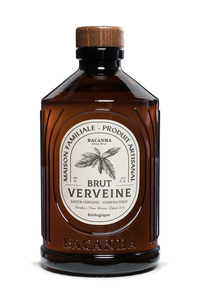 Bacanha Verveine råsirap, 400 ml